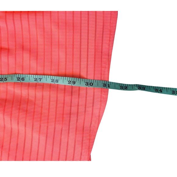 Ocean Drive Bright Pink Sleeveless Striped Dress Womens Size M - Picture 7 of 8